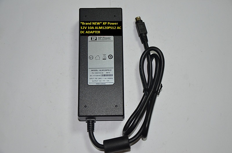 *Brand NEW* 12V 10A AC DC ADAPTER XP Power AC100-240V ALM120PS12 *Brand NEW* 12V 10A AC DC ADAPTER XP Power AC100-240V ALM120PS12